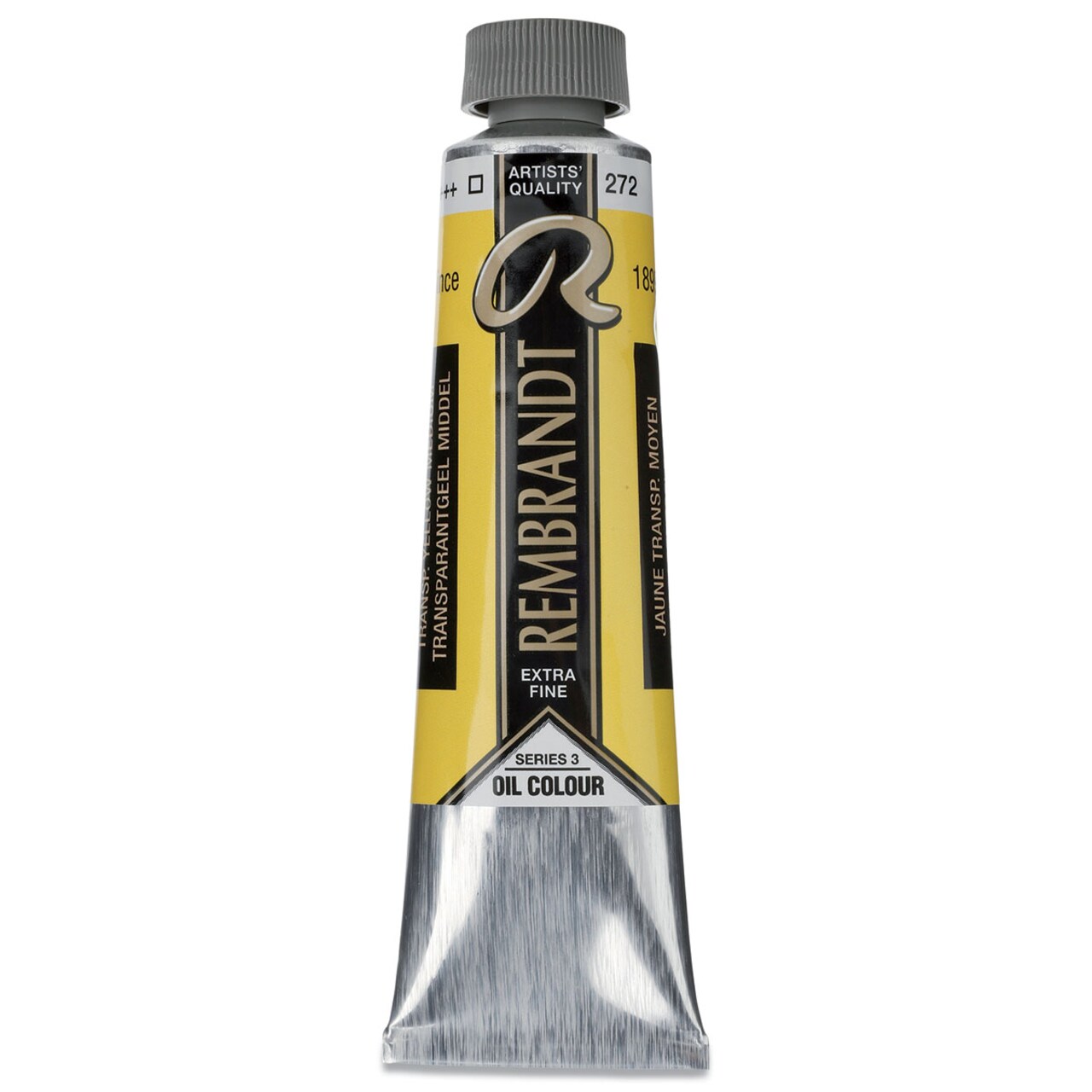 Rembrandt Artists' Oil Color - Transparent Yellow Medium, 40 ml tube